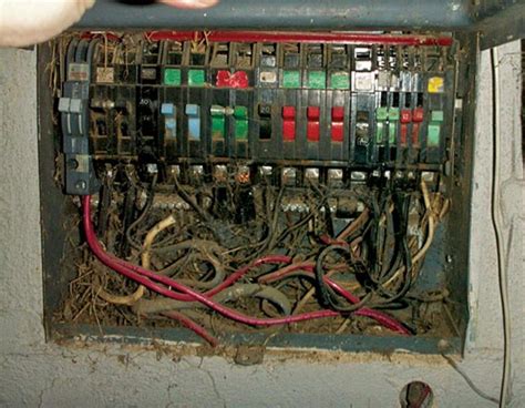 rewire old electrical box